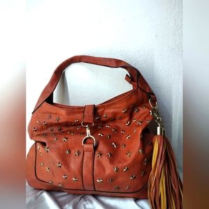 Women's Yoki leather handbag
